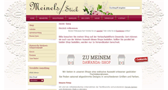 Desktop Screenshot of meinels-stick.de